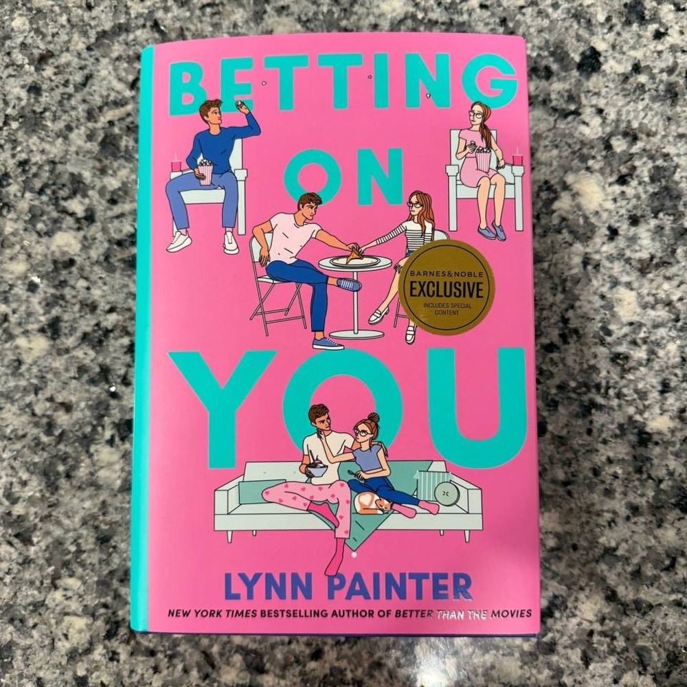 Betting on You Hardcover-Brand new- Barnes and Noble edition